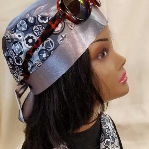 Satin Head Wrap, Reversible and made in Canada