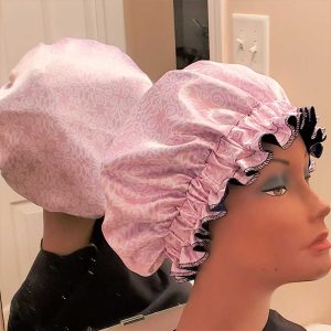 Satin Lined Sleep Cap