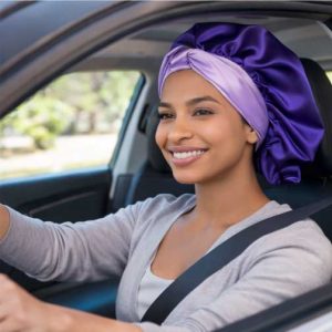 Reversible Satin Bonnet